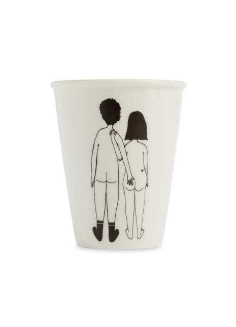 Helen B mok / beker naked couple back