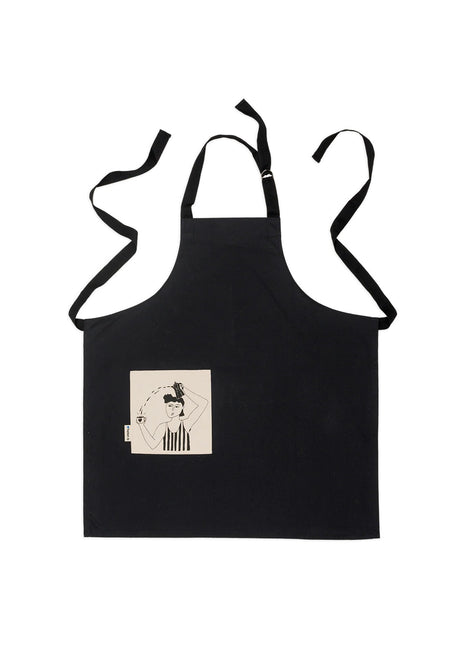 Helen B schort / keukenschort Vic and his Bialetti