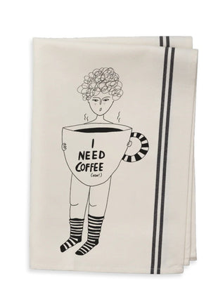 Helen B theedoek / keukendoek I need coffee now