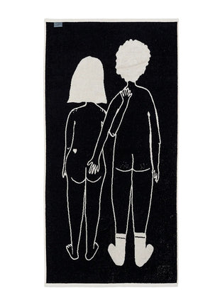 Helen B badhanddoek naked couple back 70x140
