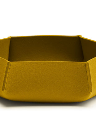 HEY-SIGN Comba vilten schaal mosterd 52x43 cm