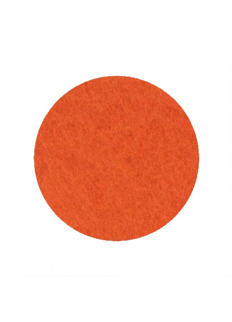 HEY-SIGN vilten onderzetter rond 10cm - 30244 oranje