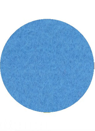 HEY-SIGN vilten glas onderzetter rond 10cm - 33 hemelsblauw - sky blue