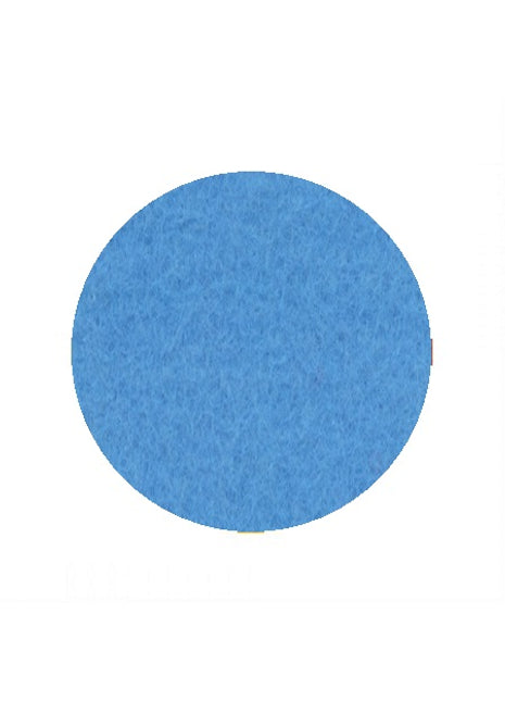 HEY-SIGN vilten glas onderzetter rond 10cm - 33 hemelsblauw - sky blue