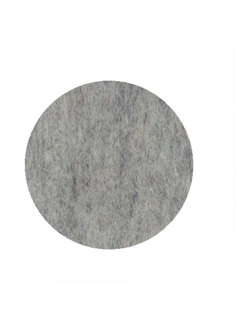 HEY-SIGN vilten glas onderzetter rond 10cm - 07 lichtgrijs meliert