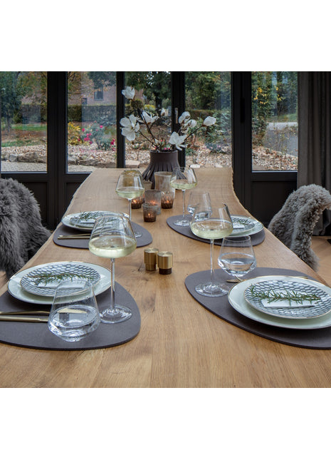HEY-SIGN Stone vilten placemat mosterd 44x38 5mm