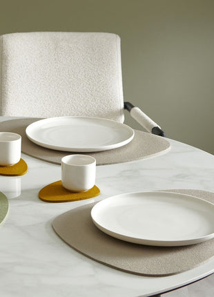 HEY-SIGN Stone vilten placemat peper 44x38 5mm