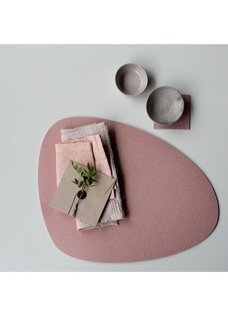 HEY-SIGN Stone vilten placemat marmer 44x38 5mm