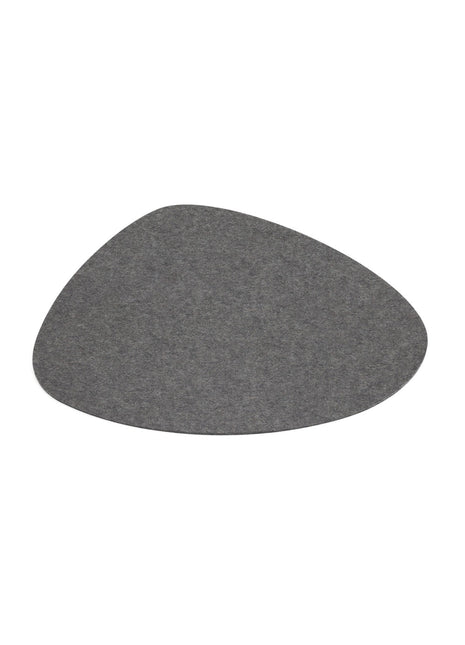 HEY-SIGN Stone vilten placemat antraciet 44x38 5mm