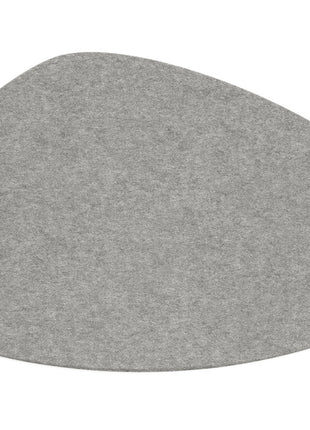 HEY-SIGN Stone vilten placemat lichtgrijs mix 44x38 5mm