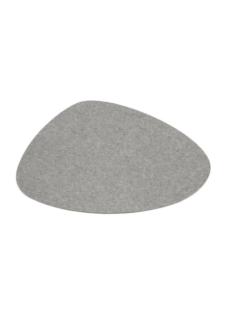HEY-SIGN Stone vilten placemat lichtgrijs mix 44x38 5mm