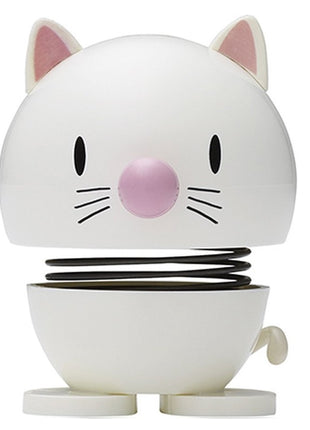 26127 Hoptimist Cat - Kat - wit