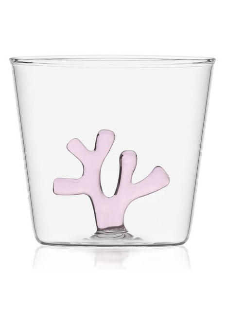 09352052 Ichendorf Coral Reef waterglas / glas roze koraal