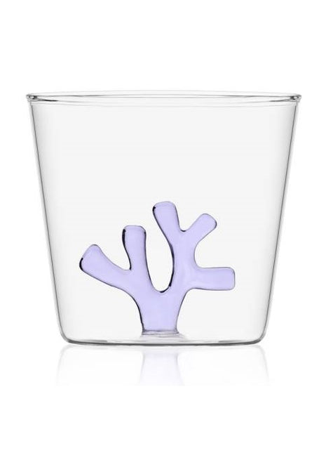 09350250 Ichendorf Coral Reef waterglas / glas lila koraal