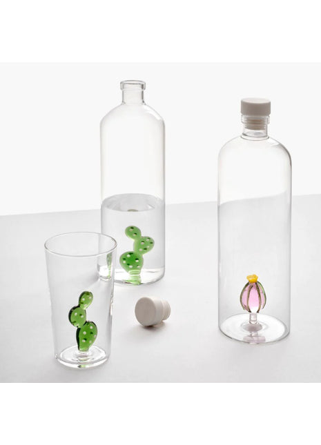 09354176 Ichendorf Animal Farm - waterfles / karaf cactus witte stip