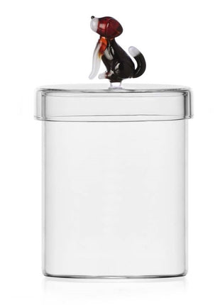 Ichendorf Dogs glazen pot met deksel English Foxhound