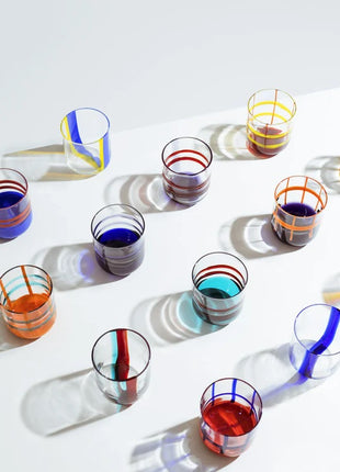 Ichendorf Gesti tumbler gekleurde glas pasta  Margherita Rui