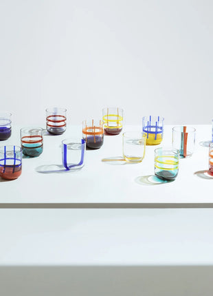 Ichendorf Gesti tumbler gekleurde glas pasta  Margherita Rui