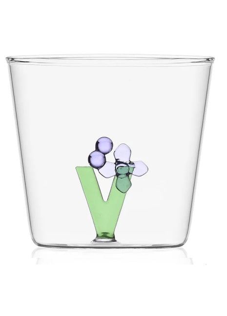 Ichendorf Greenwood bloom alfabet glas - V