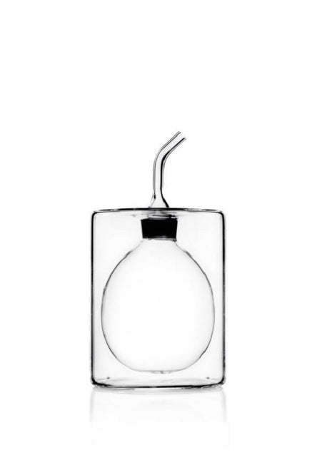 09370014 Ichendorf Cilindro oliefles dubbelwandig helder glas 150ml