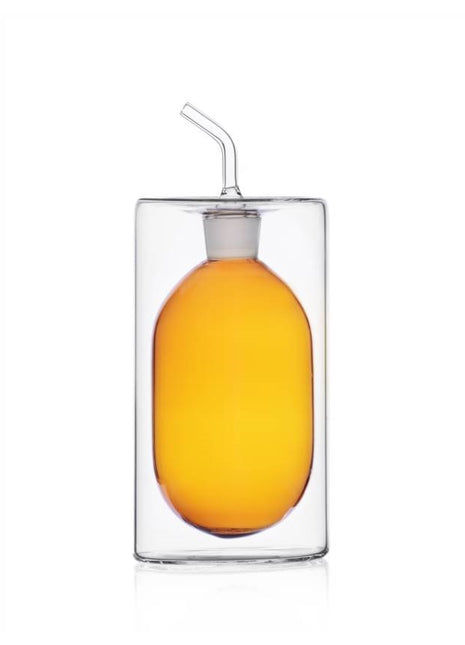 Ichendorf Cilindro oliefles dubbelwandig amber 250ml