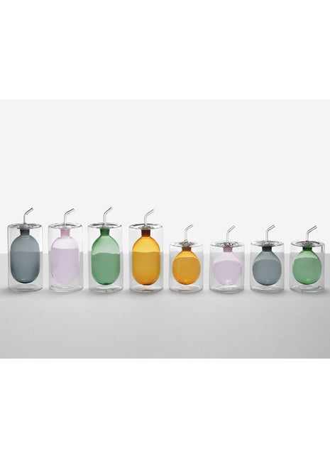 Ichendorf Cilindro oliefles dubbelwandig amber 250ml