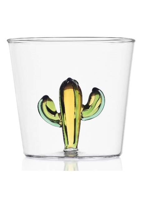 09352105 Ichendorf Desert Plants tumber / waterglas cactus amber