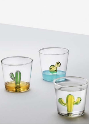 09352104 Ichendorf Milano Desert Plants glas / waterglas cactus amber bloem