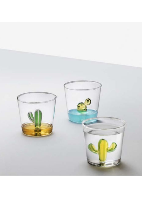 09352104 Ichendorf Milano Desert Plants glas / waterglas cactus amber bloem