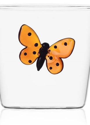 09352045 Ichendorf Garden Picnic tumbler / glas oranje vlinder
