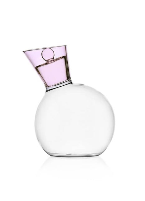 09352035 Ichendorf Travasi oliefles met dop helder / roze