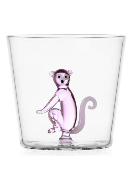 09354354 Ichendorf Savannah tumbler / waterglas roze aap