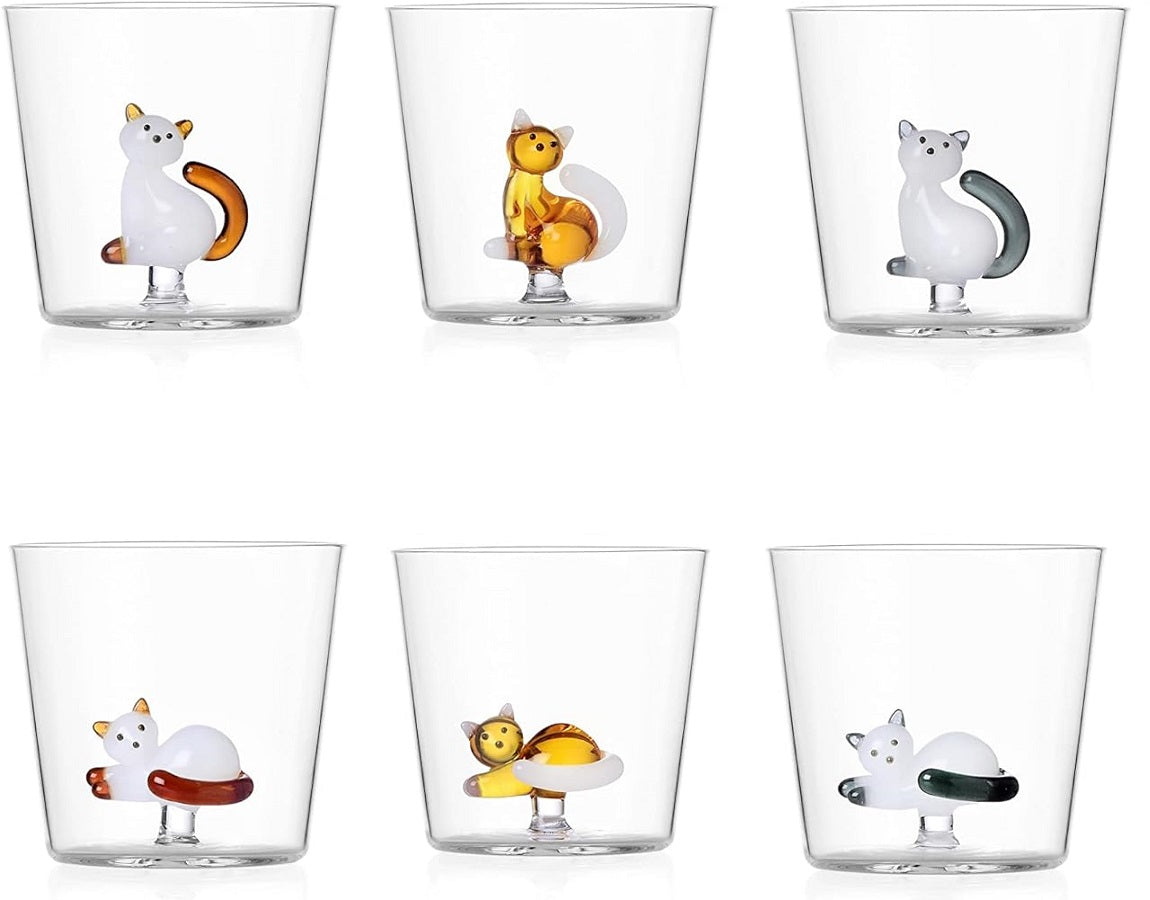 Ichendorf Tumbler Liggende Kat Witte - 35 cl Ichendorf Tumbler Liggende Kat Witte - 35 cl