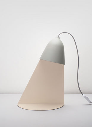 Ilsangisang Light Shelf wandlamp met tafel - mos grijs