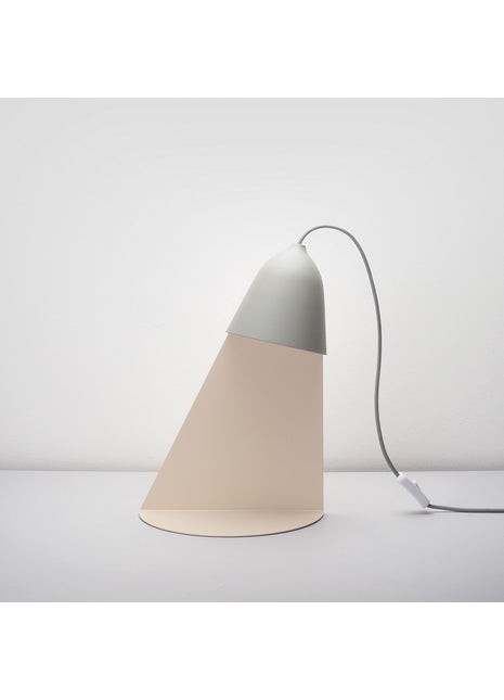 Ilsangisang Light Shelf wandlamp met tafel - mos grijs