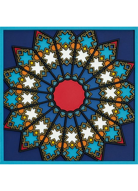 COA-994131 Images d'Orient glas onderzetter coaster Sursock Vitrail