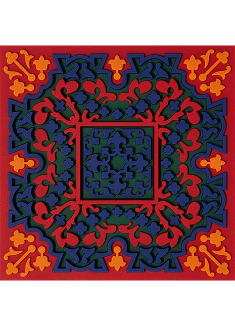 COA-990371 Images Oriënt glas onderzetter Vagabonde Bouquet Velours