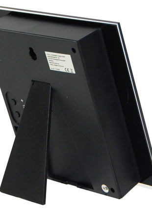 Intertime woordklok nederlands 20cm - grafiet