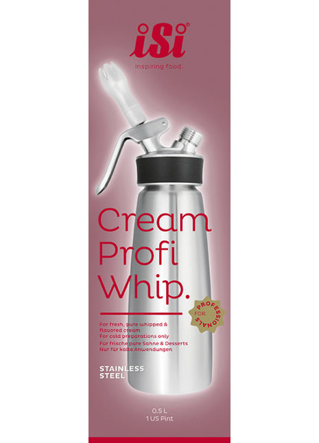 iSi Cream Profi Whip Plus RVS - 0.5 Liter