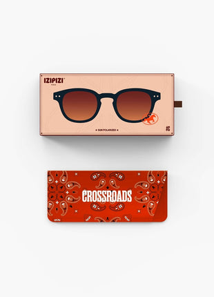 IZIPIZI #C zonnebril black road polarized