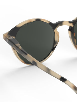 IZIPIZI #D zonnebril ronde glazen light tortoise
