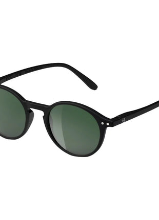 IZIPIZI #D zonnebril ronde glazen zwart polarized