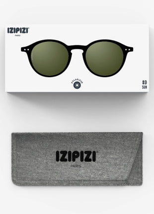 IZIPIZI #D zonnebril ronde glazen schildpad / tortoise polarized