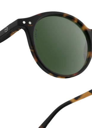 IZIPIZI #D zonnebril ronde glazen schildpad / tortoise polarized