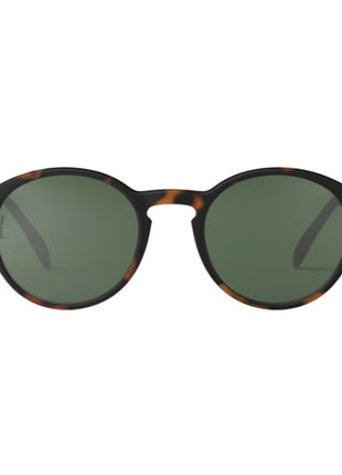 IZIPIZI #D zonnebril ronde glazen schildpad / tortoise polarized