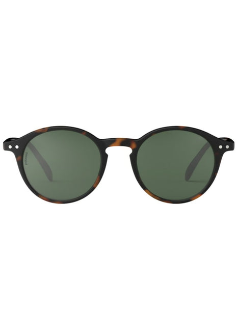 IZIPIZI #D zonnebril ronde glazen schildpad / tortoise polarized