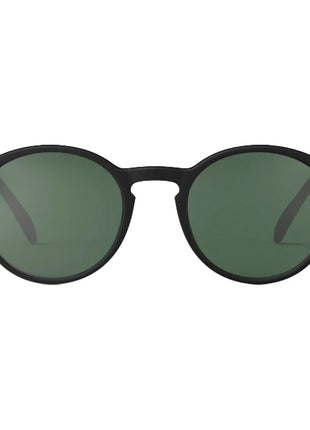 IZIPIZI #D zonnebril ronde glazen zwart polarized