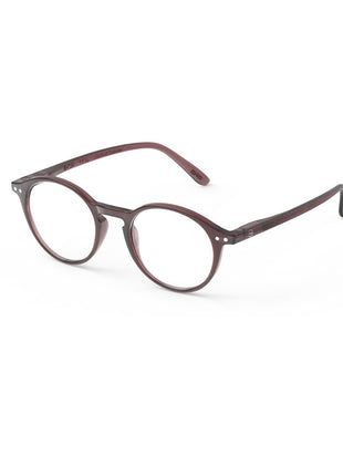 IZIPIZI #D leesbril ronde glazen - chapters old leather - kies sterkte