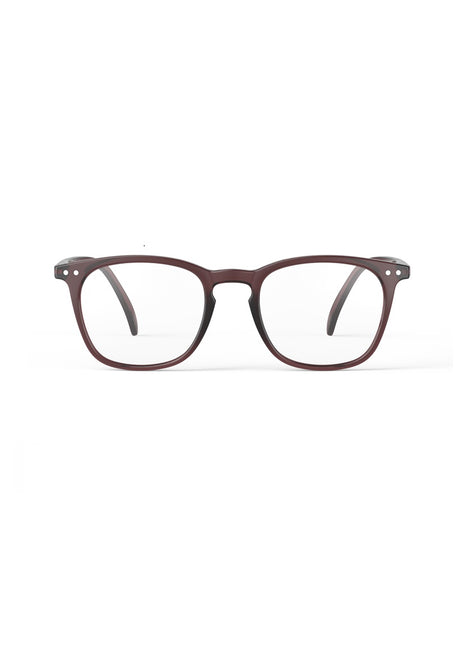 IZIPIZI #E - leesbril chapters old leather trapeze glazen - kies sterkte