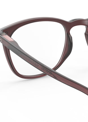 IZIPIZI #E - leesbril chapters old leather trapeze glazen - kies sterkte